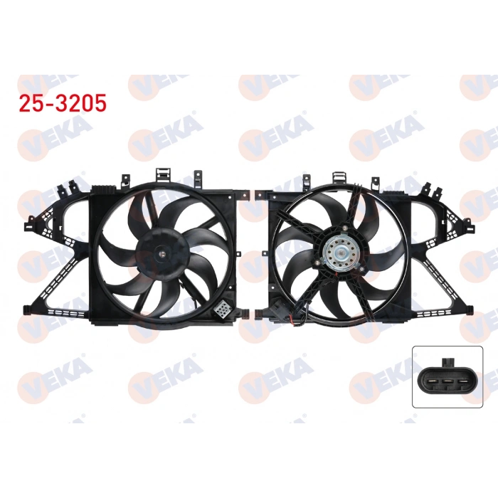 FAN MOTORU SU RADYATORU OPEL CORSA C 1.4 DAVLUMBAZLI TEKLI 2000-2006