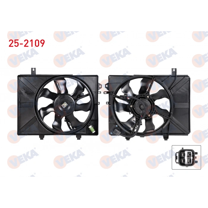 FAN MOTORU SU RADYATORU REZISTANSLI HYUNDAI GETZ (TB) 1.3i DAVLUMBAZLI 2002-2005