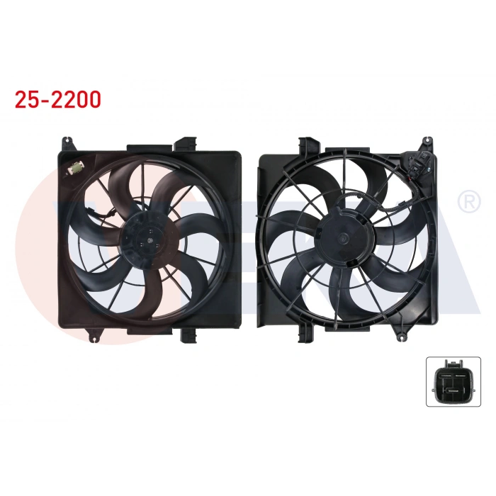 FAN MOTORU SU RADYATORU REZISTANSLI KIA SPORTAGE (SL) 2.0 CRDI 2010-