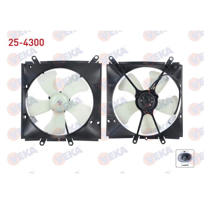 FAN SU COROLLA AE101 92-97/AE111 98-01 (KOMPLE)