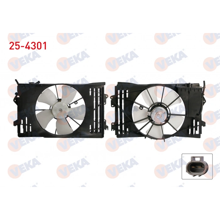 FAN MOTORU SU RADYATORU TOYOTA COROLLA (_E12_) 1.4 VVT-I DAVLUMBAZLI 2002-2007