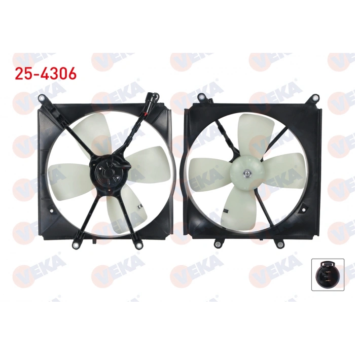 FAN MOTORU SU RADYATORU TOYOTA COROLLA (_E9_) 1.6 AE92 1987-1993