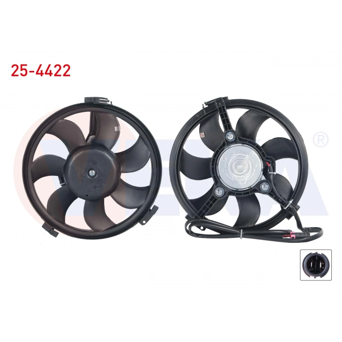 FAN MOTORU SU RADYATORU VOLKSWAGEN PASSAT (3B2) 1.8 1996-2000