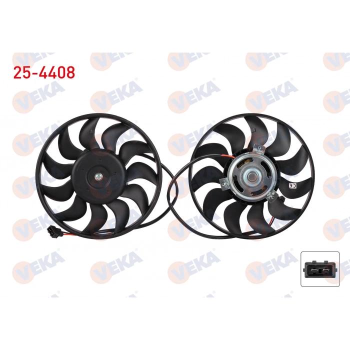 FAN MOTORU SU RADYATORU VOLKSWAGEN TRANSPORTER IV (70XB,70XC,7DB,7DW) 2.5 TDI AC - 1990-2003