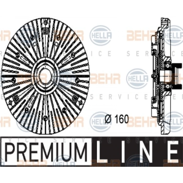 FAN TERMIGI E36-39-46-38-X5-Z3 M50-52-54 90-03