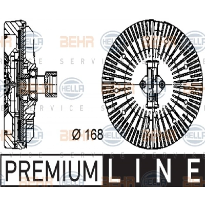 FAN TERMIGI RANGE ROVER III 3.0 TD 02-12