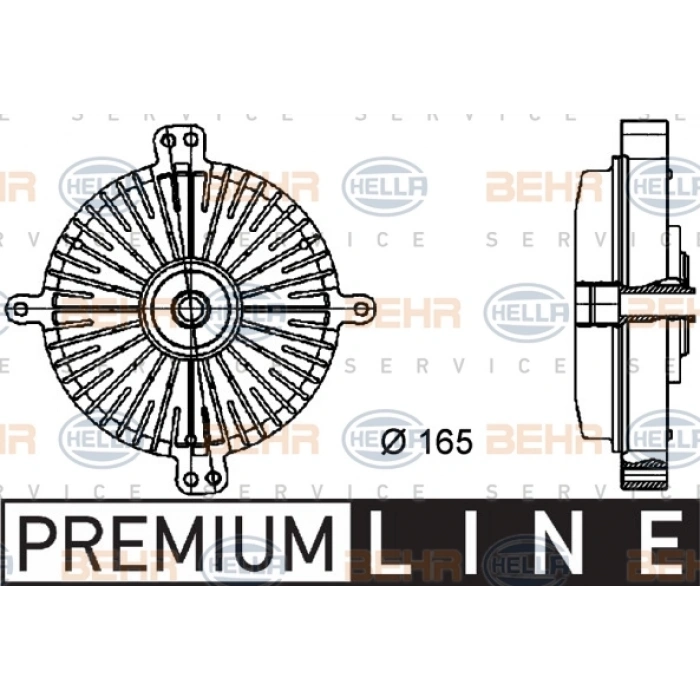 FAN TERMIGI W140-W129 M119 90-98