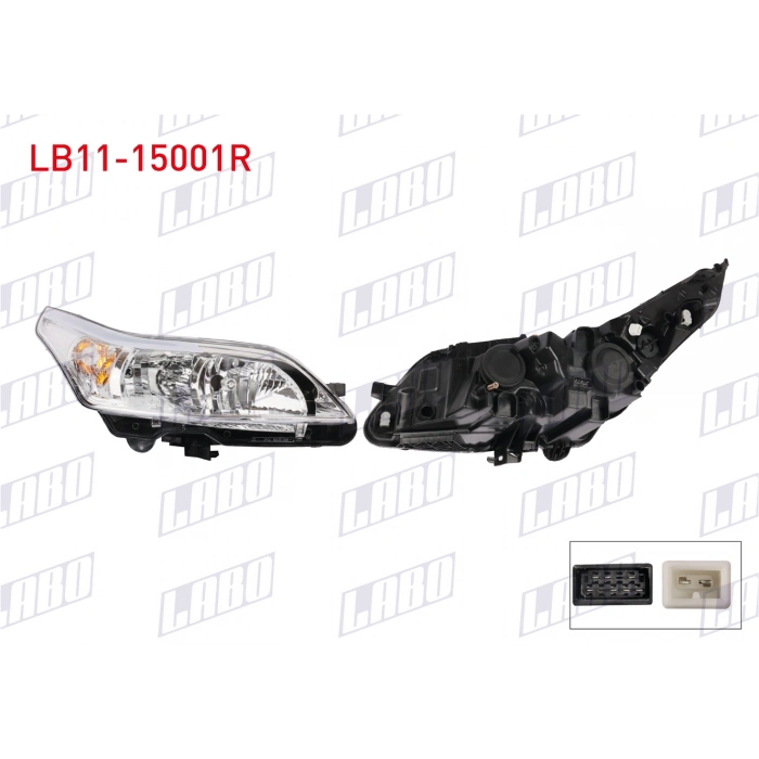 FAR SAG CITROEN C4 08- (A1)