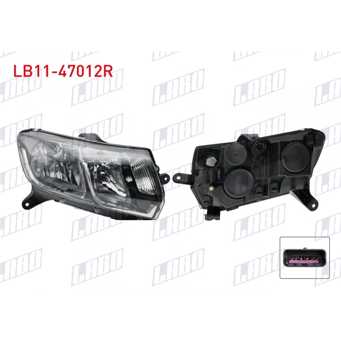 FAR SAG DACIA LOGAN 2014- (A1)