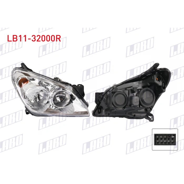 FAR SAG ELEKTRIKLI MOTORSUZ OPEL ASTRA H 2004-2010 (A1)