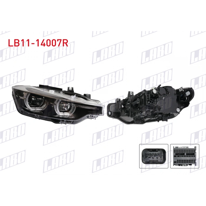 FAR SAG LED BMW 3 SERISI (F30 LCI) 2016-2019 (A1)