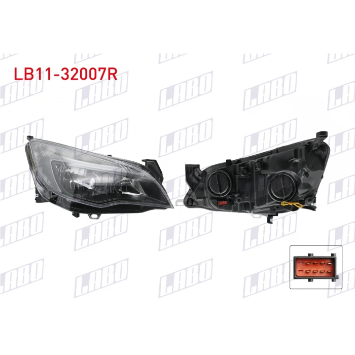 FAR SAG LED GUNDUZ LEDLI OPEL ASTRA J