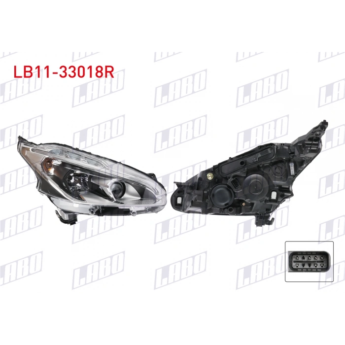 FAR SAG LEDLI PEUGEOT 208 2015-2018 (A1)