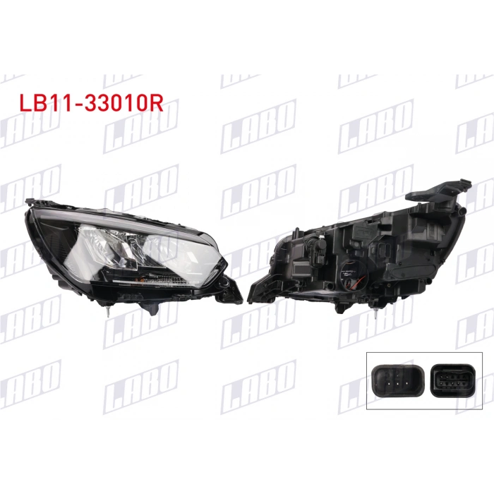 FAR SAG LEDLI PEUGEOT 208 2019-