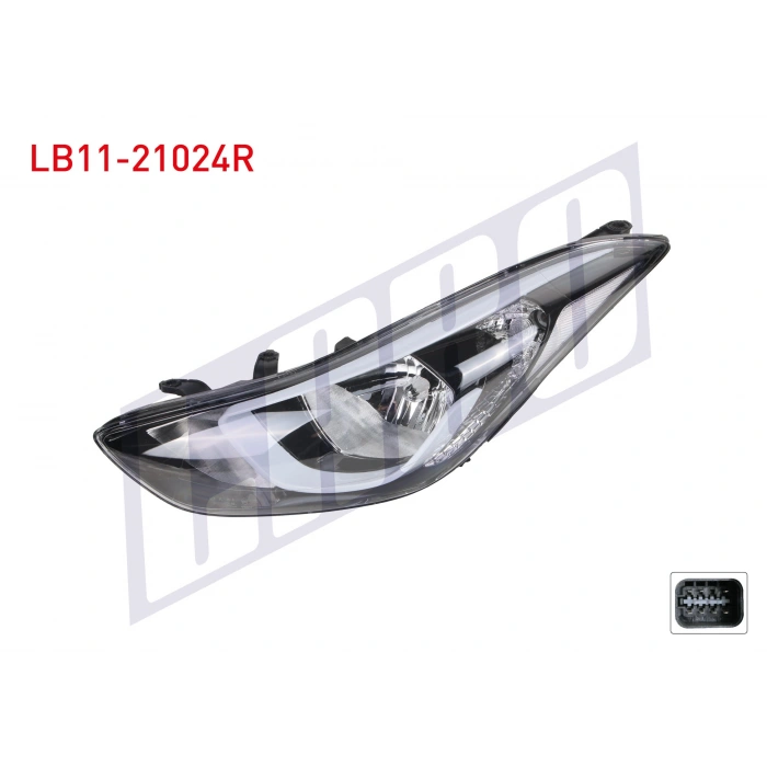 FAR ELANTRA 13-15 RH