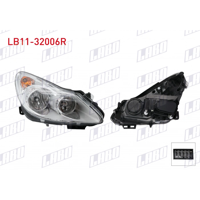 FAR SAG OPEL CORSA D 2006-2019