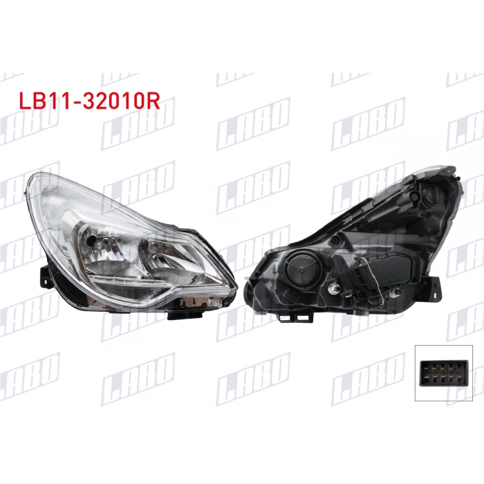 FAR SAG OPEL CORSA D 2007- (A1)