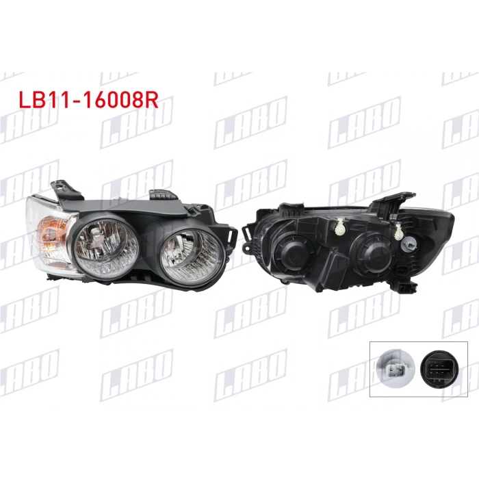 FAR SAG SIYAH HALKALI CHEVROLET AVEO (T300) 2011- (A1)