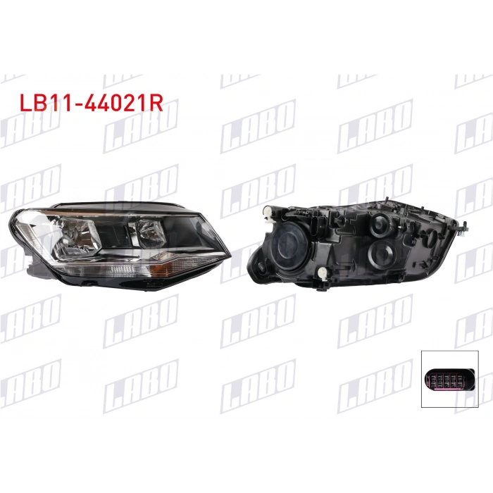 FAR SAG VOLKSWAGEN CADDY IV (SAB, SAJ) 2015- COMFORTLINE (A1)