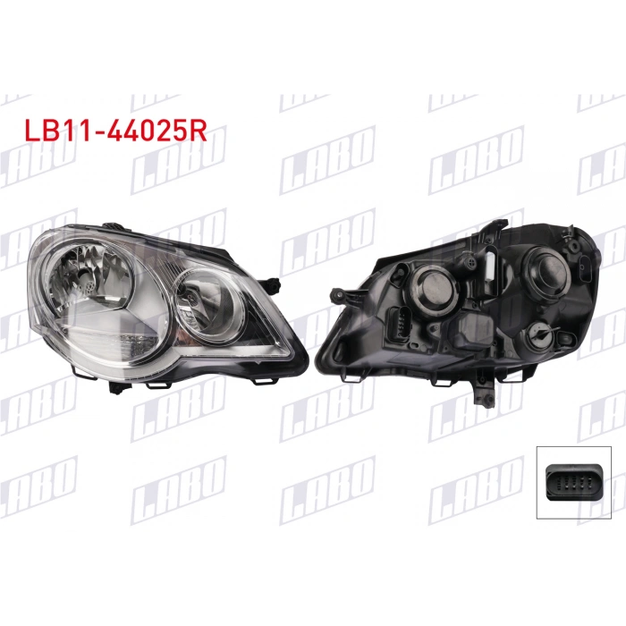 FAR SAG VOLKSWAGEN POLO (9N_, 9A_) 2005-2009 (A1)