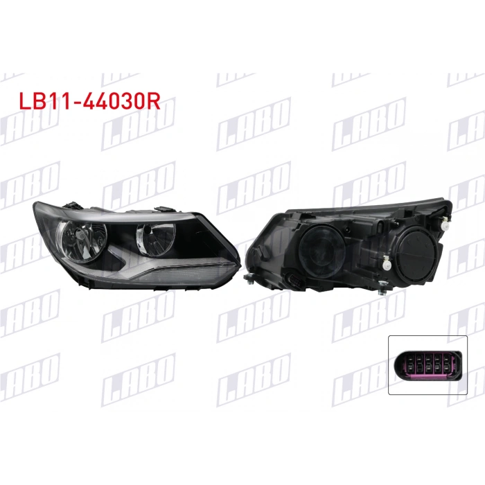 FAR CAMI SAG VOLKSWAGEN TIGUAN 2012- HALOJEN