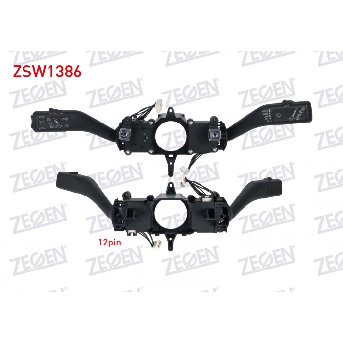 FAR SINYAL KUMANDA KOLU 12 PIN VOLKSWAGEN GOLF VI - JETTA IV - TOURAN 2008-