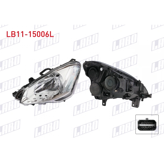 FAR SOL CITROEN BERLINGO 2012-2016 / PARTNER TEPEE