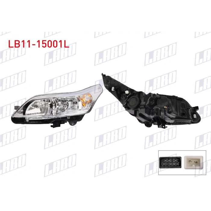 FAR SOL CITROEN C4 08- (A1)