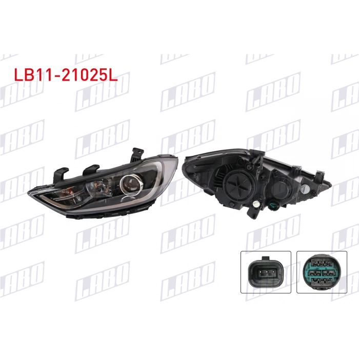 FAR ELANTRA 16-18 LH (ELEKTRİKLİ LEDSİZ)