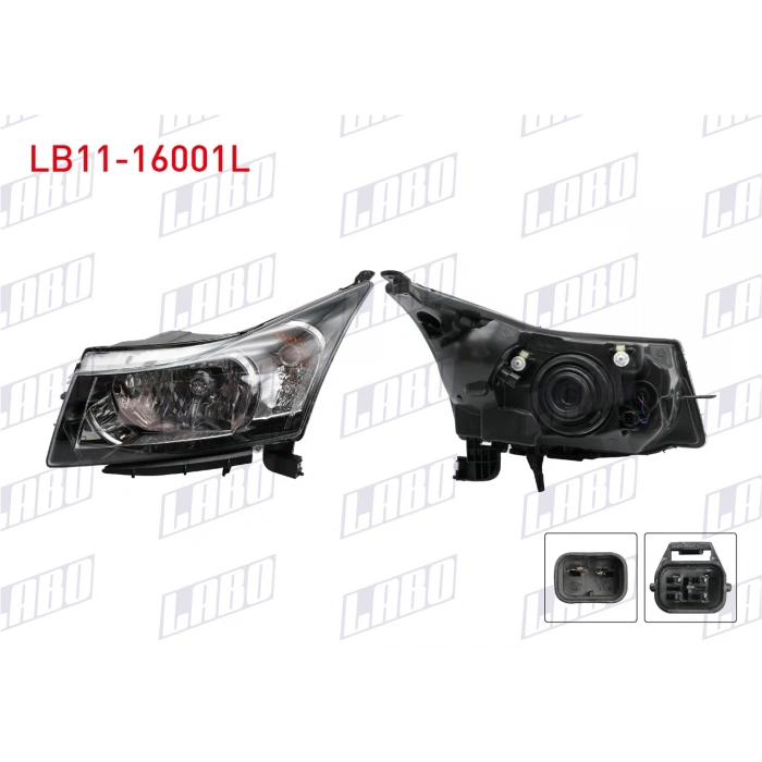 FAR SOL ELEKTRIKLI SIYAH CHEVROLET CRUZE 09- (A1)