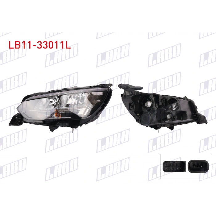 FAR SOL GUNDUZ FARSIZ PEUGEOT 208 2019- (A1)