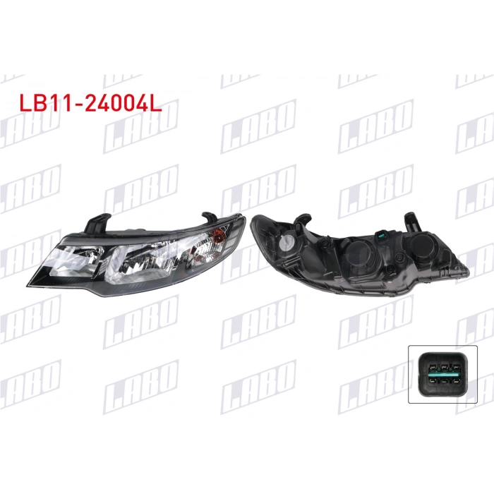 FAR CERATO 09-14 LH (MANUEL)