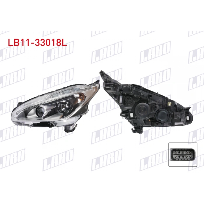 FAR SOL LEDLI PEUGEOT 208 2015-2018