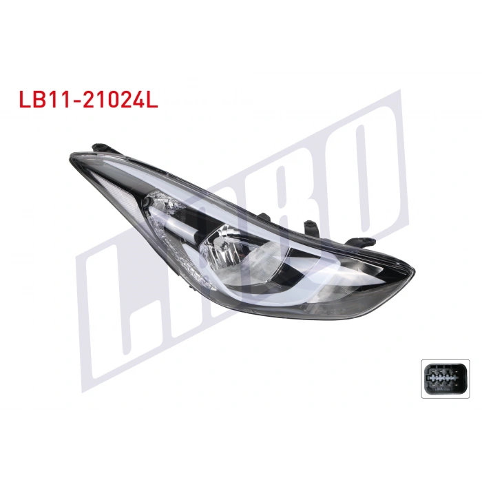 FAR ELANTRA 13-15 LH