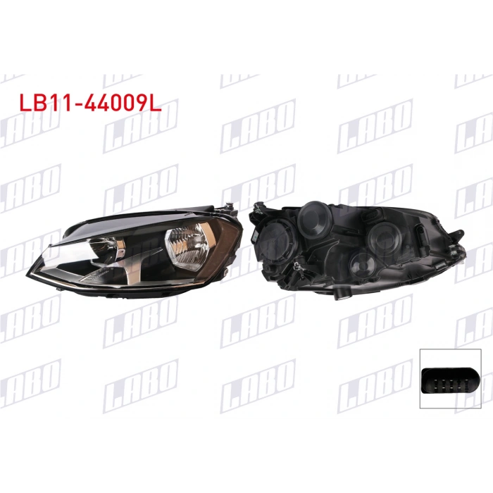 FAR CAMI SOL VOLKSWAGEN GOLF VII 2013-