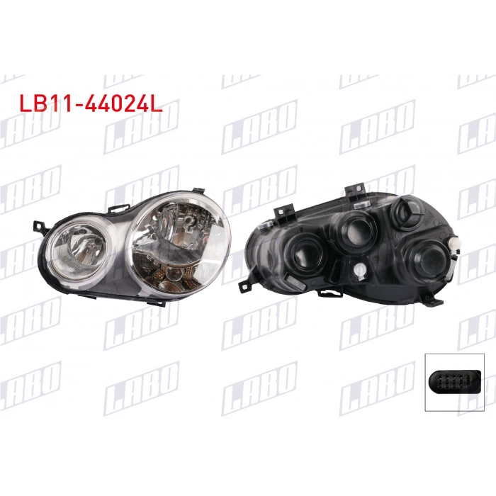 FAR SOL MOTORLU VOLKSWAGEN POLO (9N_, 9A_) 2002-2005