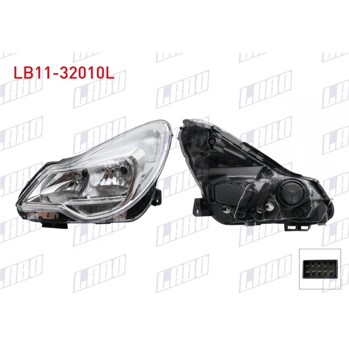 FAR SOL OPEL CORSA D 2007-