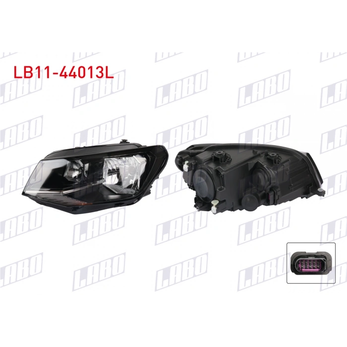 FAR SOL (SIYAH CERCEVELI) VOLKSWAGEN CADDY 2016-2020 (A1)