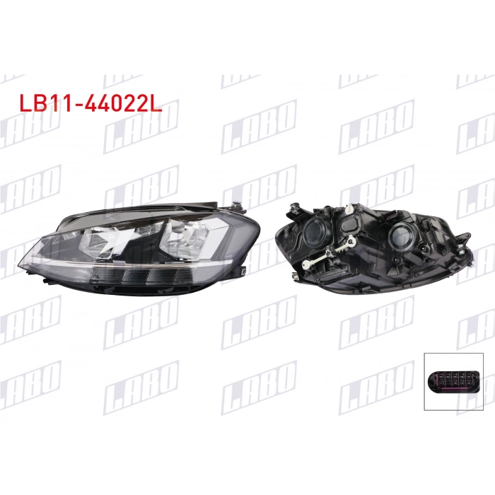 FAR GOLF 7,5 17-20 LH (HALOJEN)