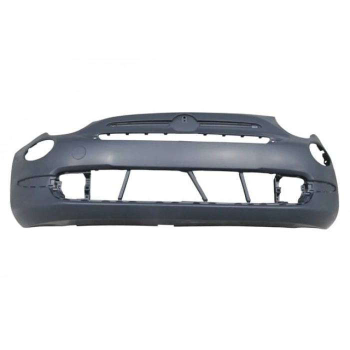 FIAT 500- 15/17; ÖN TAMPON ASTARLI GRİ (SİS DELİKLİ/ÇEKİ DEMİRİ KAPAKLI)(LOUNGE) (TW)