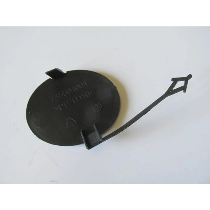 FIAT DOBLO- 15/23; ÖN TAMPON ÇEKİ DEMİRİ KAPAĞI SİYAH