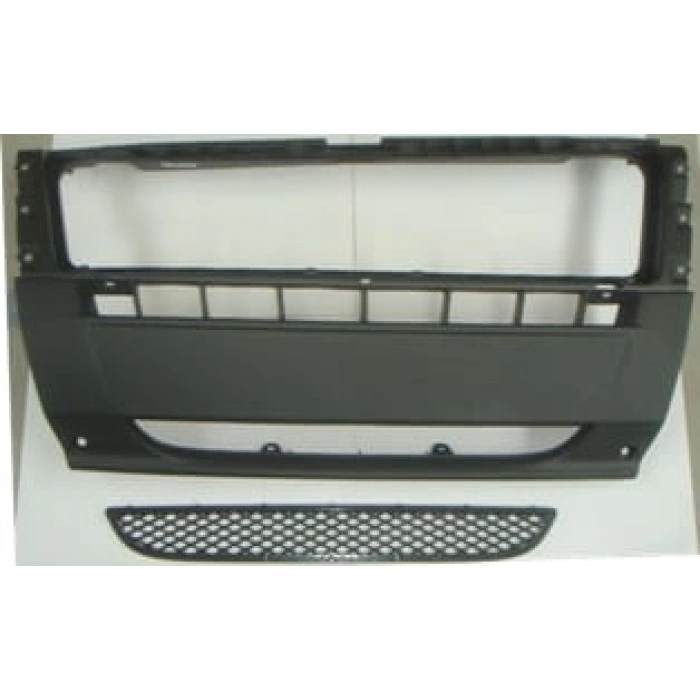 FIAT DUCATO- 07/14; ÖN TAMPON ORTA SİYAH (PANJURLU)(EUROBUMP)