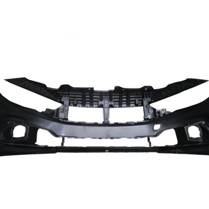 FIAT EGEA- SD/HB- 21/25; ÖN TAMPON SİYAH TAKVİYELİ (SİS/PANJUR DELİKLİ)