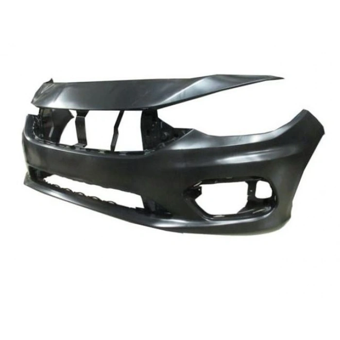 FIAT EGEA- SD/HB/SW- 15/20; ÖN TAMPON SİYAH TAKVİYESİZ (SİS/PANJUR DELİKLİ)