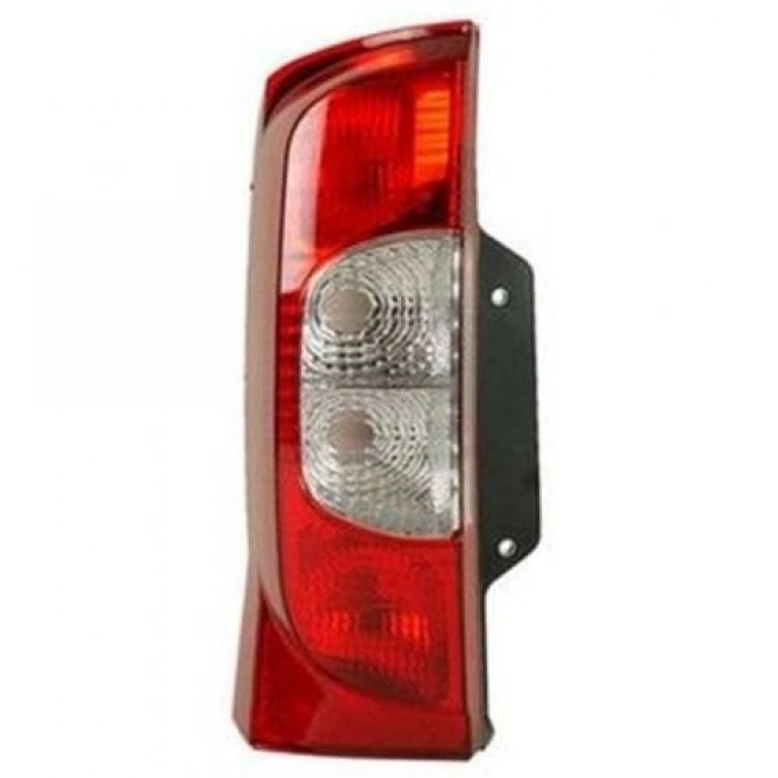 FIAT FIORINO- 08/24; STOP LAMBASI SOL KIRMIZI/BEYAZ (BAGAJ KAPAĞI YANA AÇILAN TİP) (MARS) (E MARKLI)