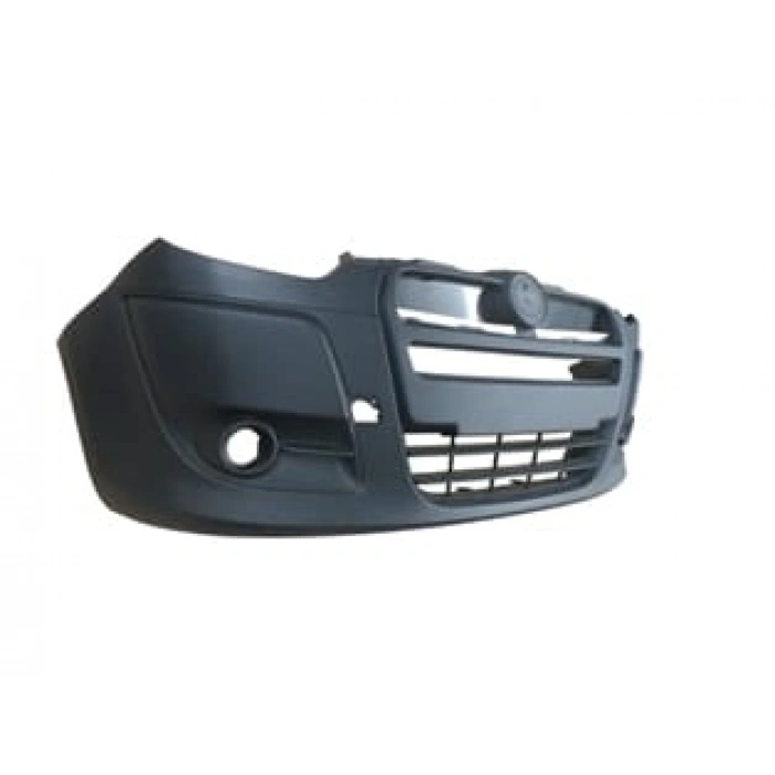 FIAT PRATICO- 12/14; ÖN TAMPON SİYAH (SİS DELİKLİ)