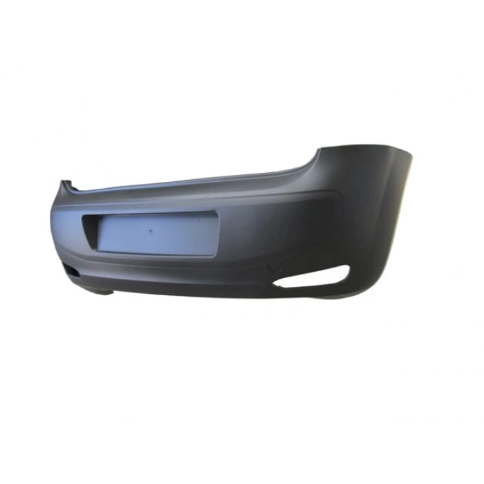 FIAT PUNTO- EVO- 12/16; ARKA TAMPON SİYAH (SENSÖR DELİKSİZ/SİS DELİKLİ/ÇEKİ KAPAKLI)(EUROBUMP)