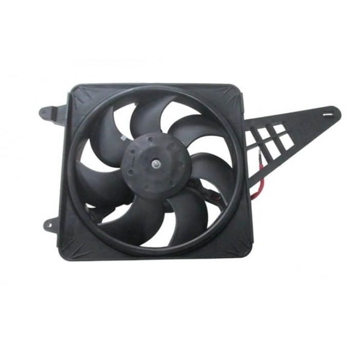 FIAT ŞAHİN/DOĞAN/KARTAL- 88/02; RADYATÖR FAN DAVLUMBAZI KOMPLE (KABLOLU) (7 KANAT) (MOTORLU)