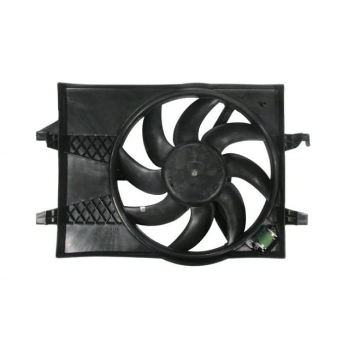 FORD FIESTA- 02/07; RADYATÖR FAN DAVLUMBAZI KOMPLE 1.4 TDCİ (8 KANAT) (MOTORLU) (ORİS)