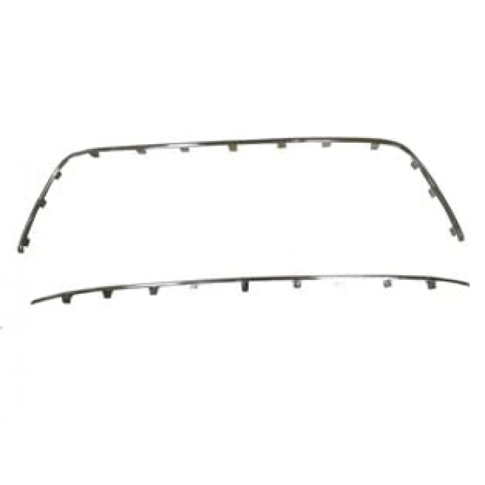 FORD MONDEO- 07/11; ÖN TAMPON PANJUR ÇERÇEVESİ NİKELAJLI (ALT/ÜST SET 2 PARÇA) (TW)